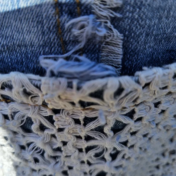 POL Lightwashed Blue Denim Women's Jumper - Picture 7 of 8